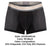 Unico 24100100126 Tamiz Trunks Color 99-Black