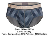 Unico 24100101114 Ejes Briefs Color 59-Gray