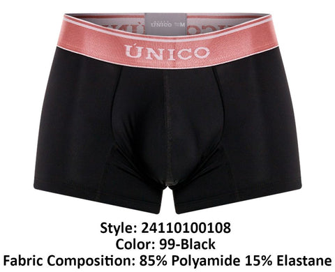 Unico 24110100108 Oro Rosa Trunks Color 99-Black