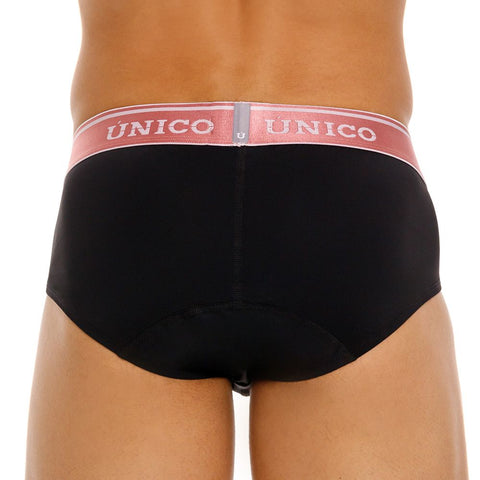 Unico 24110101108 Oro Rosa Briefs Color 99-Black