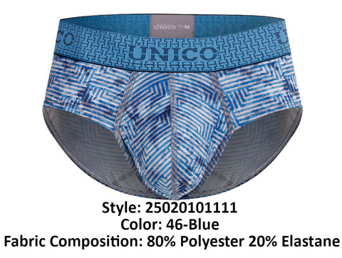 Unico 25020101111 Ostion Briefs Color 46-Blue