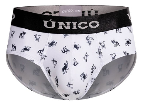 Unico 25040101130 Frenchis Briefs Color 00-White
