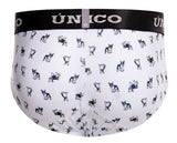Unico 25040101130 Frenchis Briefs Color 00-White