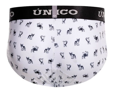 Unico 25040101130 Frenchis Briefs Color 00-White