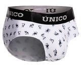 Unico 25040101130 Frenchis Briefs Color 00-White