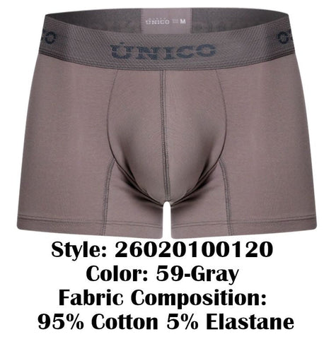 Unico 26020100120 Ruano Trunks Color 59-Gray