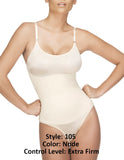 Vedette 105 Lea Bodysuit in Bikini Color Nude