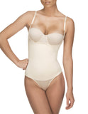 Vedette 107 Evonne Underbust Bodysuit in Bikini Color Nude