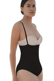 Vedette 5108 Strapless Body Shaper Butt Lifter Color Black