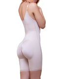 Vedette 945 Jiselle Mid Thigh Full Body w/ Front Zipper Color Nude