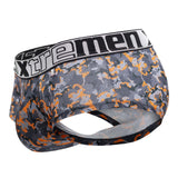 Xtremen 41313 Printed Briefs Color Orange