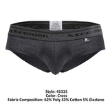 Xtremen 41315 Cotton Blend Briefs Color Cross