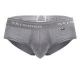Xtremen 41315 Cotton Blend Briefs Color Jasper Gray