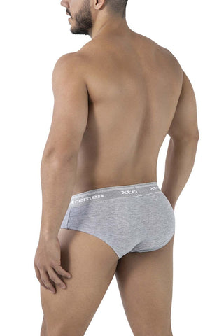 Xtremen 41315 Cotton Blend Briefs Color Jasper Gray