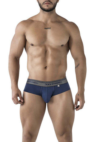 Xtremen 41315 Cotton Blend Briefs Color Navy