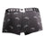 Xtremen 51437C Cycling Print Boxer Briefs Color Dark Gray