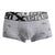 Xtremen 51437C Cycling Print Boxer Briefs Color Light Gray