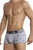 Xtremen 51437C Cycling Print Boxer Briefs Color Light Gray