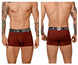 Xtremen 51451C Geometric Jacquard Trunk Color Red