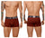 Xtremen 51451C Geometric Jacquard Trunk Color Red