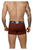 Xtremen 51451C Geometric Jacquard Trunk Color Red