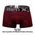 Xtremen 51451C Geometric Jacquard Trunk Color Red