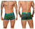 Xtremen 51453C Stripes Trunk Color Green