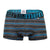 Xtremen 51453C Stripes Trunk Color Turquoise