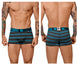 Xtremen 51453C Stripes Trunk Color Turquoise