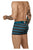 Xtremen 51453C Stripes Trunk Color Turquoise