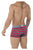 Xtremen 51475C Microfiber Athletic Trunks Color Red