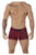 Xtremen 51478C Microfiber Jacquard Trunks Color Red