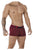 Xtremen 51478C Microfiber Jacquard Trunks Color Red