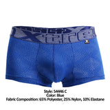 Xtremen 54446C Jacquard Stripes Boxer Briefs Color Blue