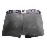 Xtremen 54446C Jacquard Stripes Boxer Briefs Color Gray