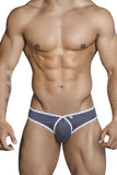 Xtremen 91021-3 3PK Briefs Color Black-Gray-Blue