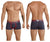 Xtremen 91028 Piping Boxer Briefs Color Gray