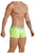 Xtremen 91028 Piping Boxer Briefs Color Green