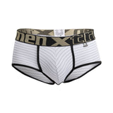 Xtremen 91029 Stripes Briefs Color White