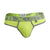 Xtremen 91031-3 3PK Thongs Color Green-White-Blue