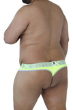 Xtremen 91031X-3 3PK Thongs Color Green-White-Fuchsia