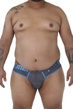 Xtremen 91036X-3 3PK Thongs Color White-Gray-Blue