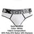 Xtremen 91036X Mesh Thongs Color White