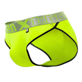 Xtremen 91053-3 3PK Briefs Color Fuchsia-Green-Fuchsia