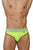 Xtremen 91053-3 3PK Briefs Color Fuchsia-Green-Fuchsia