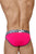 Xtremen 91053-3 3PK Briefs Color Fuchsia-Green-Fuchsia