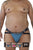 Xtremen 91054X-3 3PK Jockstrap Color Petrol-Fuchsia-Petrol