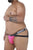 Xtremen 91054X-3 3PK Jockstrap Color Petrol-Fuchsia-Petrol