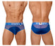 Xtremen 91059 Peekaboo Mesh Briefs Color Blue