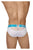 Xtremen 91059 Peekaboo Mesh Briefs Color White